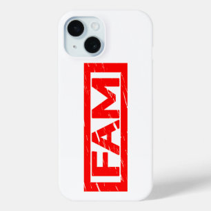 Fam Stamp iPhone 15 Case