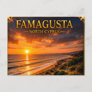 Famagusta North Cyprus Mediterranean Escape Postcard
