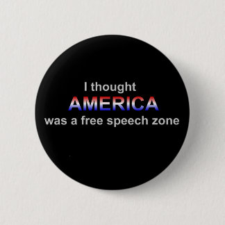 fAmerica free speech zone button