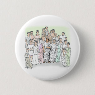 Familia Caecilii 6 Cm Round Badge