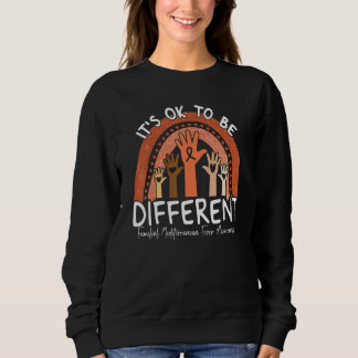 Familial Mediterranean Fever Awareness Orange Rain Sweatshirt