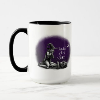Familiar at First Sight (Purple Sky) Mug