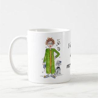 Familiar Saying I Don’t Do Mornings Caricature Coffee Mug