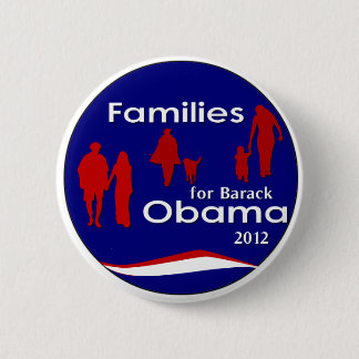Families For Barack Obama 2012 6 Cm Round Badge