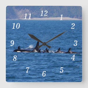 Families Stick Together Wall Clock