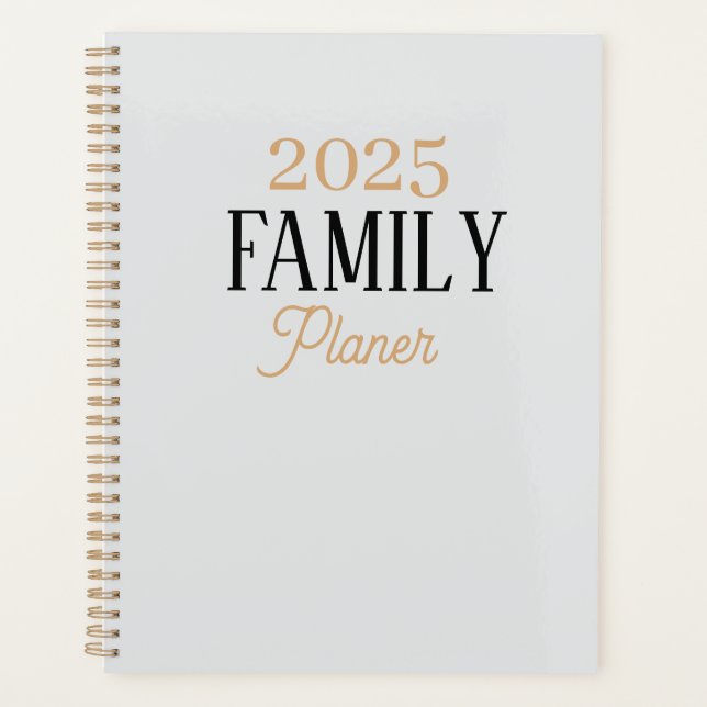 Family 2025 Planner (Front)