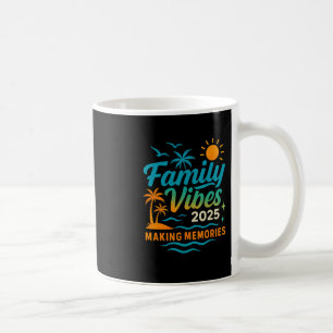 Family 2025 Vibes Family Tie Dye Vacation Making M Coffee Mug
