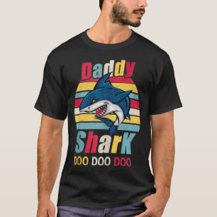 FAMILY 365 Daddy Shark Father's Day Dad Gift T-Shirt