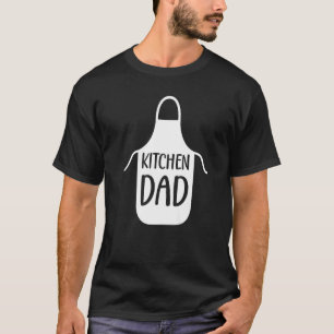 Family 365 Kitchen Dad Tee Father Cooking Chef Dad
