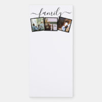 Family 3 Photo Template Personalised