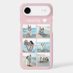 Family 6 Photo Blush Pink