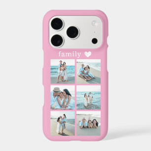 Family 6 Photo Pink