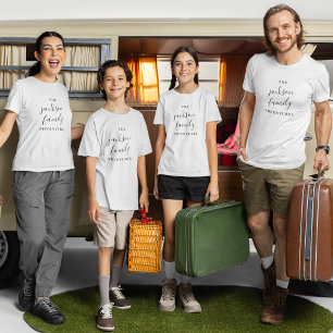 Family Adventures Original Modern Minimalist Tri-Blend Shirt