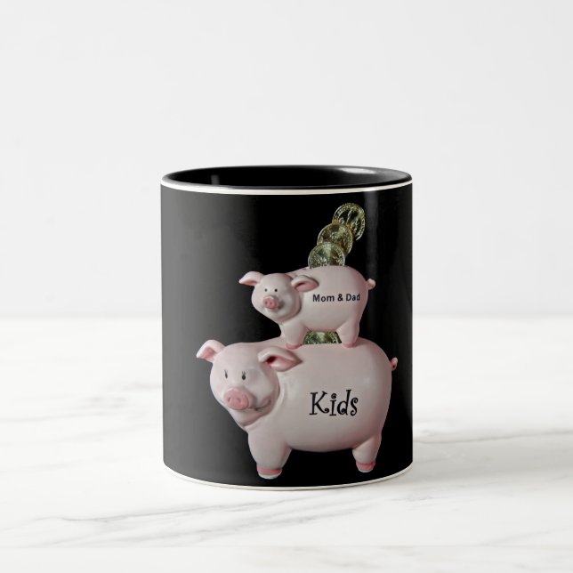 Family Affair Two-Tone Coffee Mug (Center)