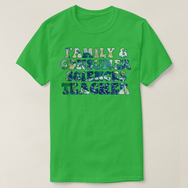 Family and Consumer Science Facs Teacher Back To S T-Shirt (Design Front)