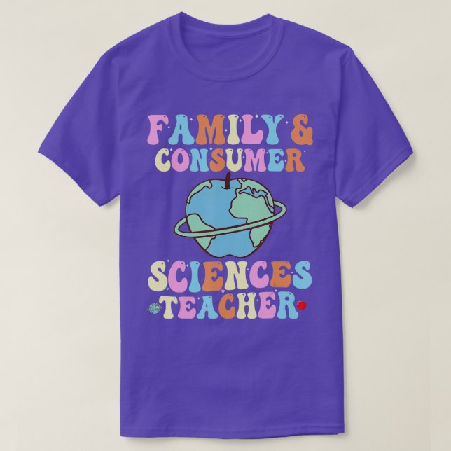Family and Consumer Science Facs Teacher Back To S T-Shirt (Design Front)