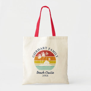 Family Beach Cruise and Reunion Matching Tote Bag