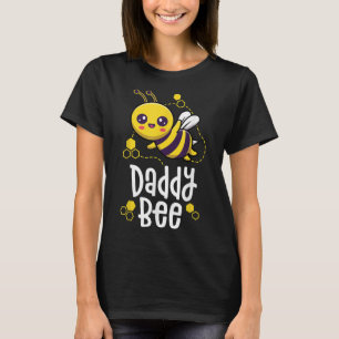 Family Bee Dad Daddy First Bee Day Outfit Birthday T-Shirt