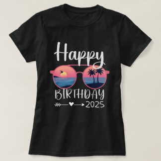 Family Birthday Cruising Sunglasses T-Shirt