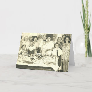 FAMILY BIRTHDAY PARTY! CARD