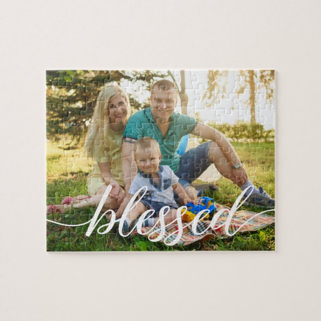 Family Bonding Puzzle: Personalised Photo Puzzle w (Horizontal)