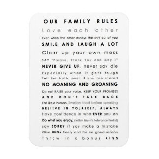 Family Boundaries Magnet