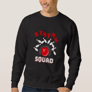 Family Bowling Gutter Rollin' Bowlers Squad Strike Sweatshirt