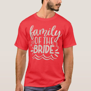 Family Bride Squad Tees Wedding Gift Women 