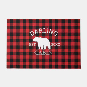 Family Cabin Bear Wilderness Lodge Doormat