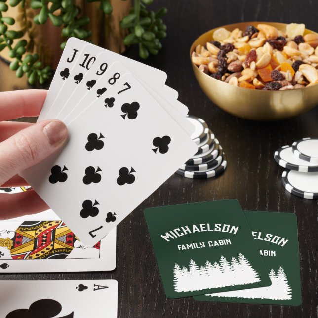 Family Cabin Playing Cards (In Situ)