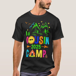 Family Camping Summer Vacation Crew Cousin Camp 20 T-Shirt