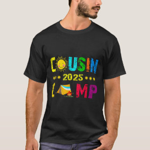 Family Camping Summer Vacation Crew Cousin Camp 20 T-Shirt