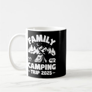 Family Camping Trip 2025 Matching Crew Summer Vaca Coffee Mug