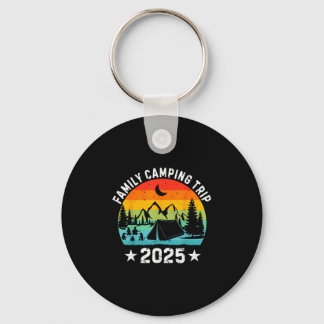 Family Camping Trip 2025 Matching Crew Summer Vaca Key Ring