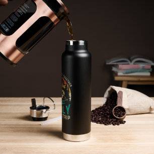 Family Camping Trip Making Memories Together Water Bottle