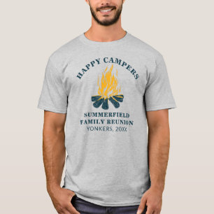 Family Camping Trip Matching Dad T-Shirt