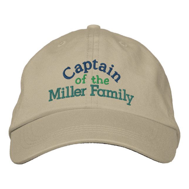 Family Captain Cap by SRF (Front)
