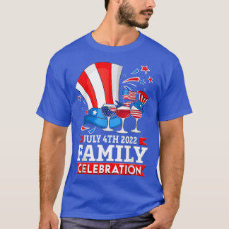Family Celebration July 4th 2022 Matching Family H T-Shirt