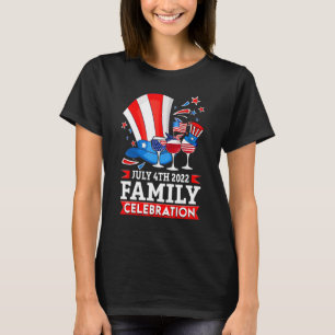 Family Celebration July 4th 2022 Matching Family H T-Shirt