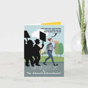 "Family Champion: Happy Mother's Day! Thank You Card