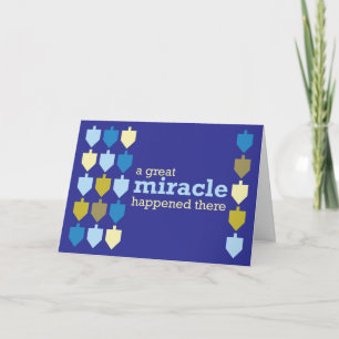 Family Chanukah greeting card