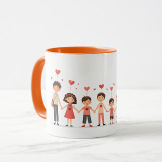 family characters mug