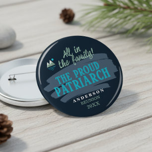Family Characters Revered Proud Patriarch ID1317 10 Cm Round Badge