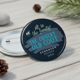 Family Characters The Ornery Old Coot ID1317 10 Cm Round Badge