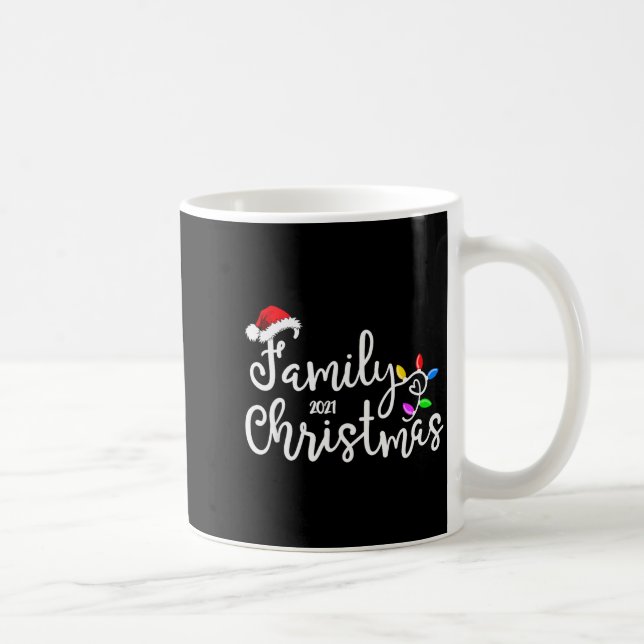 Family Christmas 2021  Coffee Mug (Right)