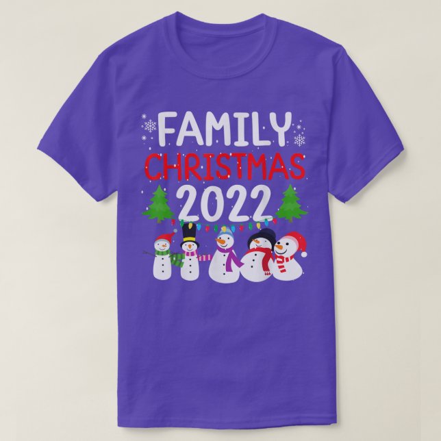 Family Christmas 2022, Christmas Vacation Family P T-Shirt (Design Front)