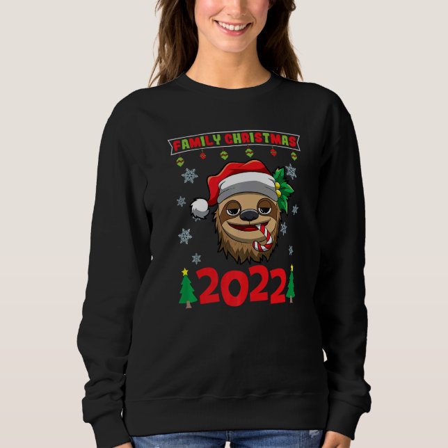 Family Christmas 2022 Funny Matching Xmas Lover Pr Sweatshirt (Front)
