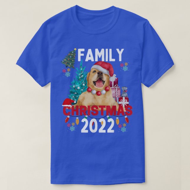 Family Christmas 2022 Matching s Squad Dog Lover F T-Shirt (Design Front)