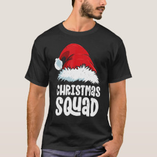 Family Christmas 2022 Matching Shirts Squad Santa