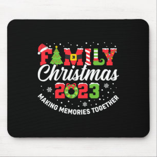 Family Christmas 2023 Matching Outfit Xmas Squad S Mouse Pad